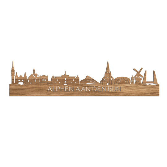 Houten skyline van Alphen aan den Rijn