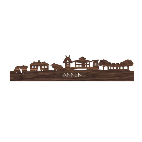 Houten skyline van Annen