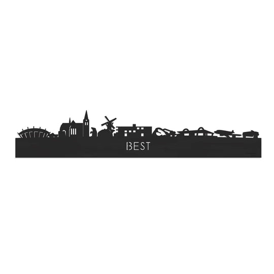 Houten skyline van Best