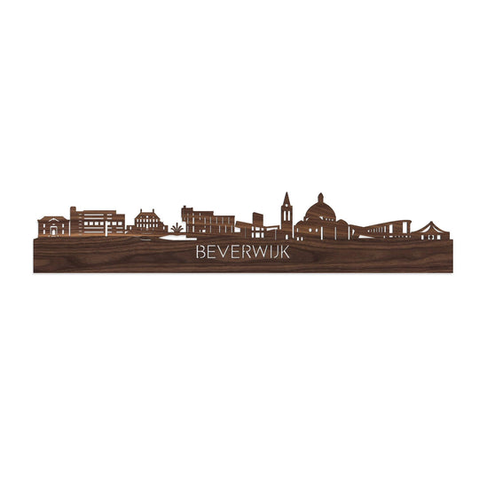Houten skyline van Beverwijk