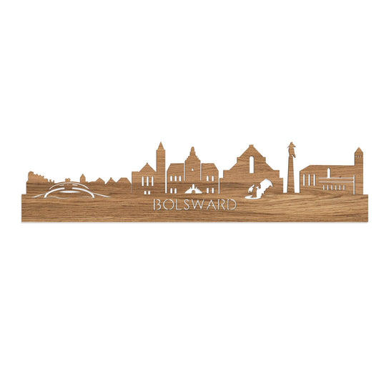 Houten skyline van Bolsward