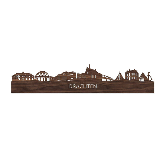 Houten skyline van Drachten