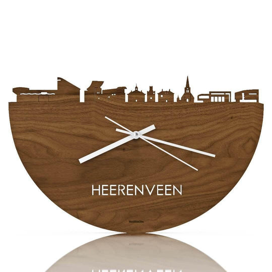 Houten skyline van Heerenveen