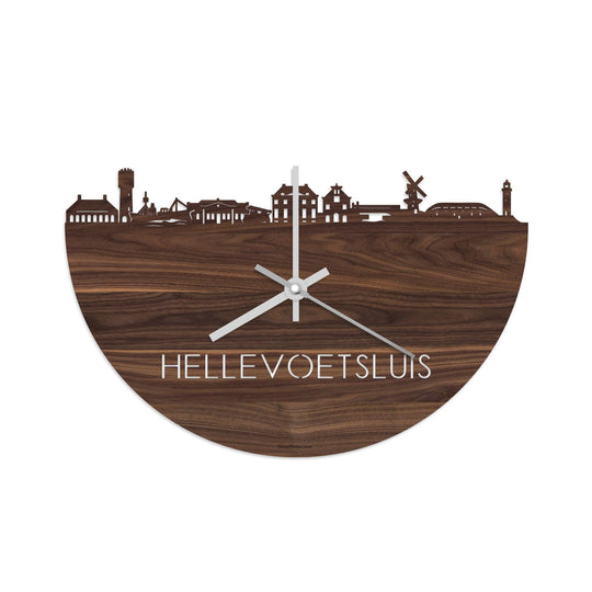 Houten skyline van Hellevoetsluis