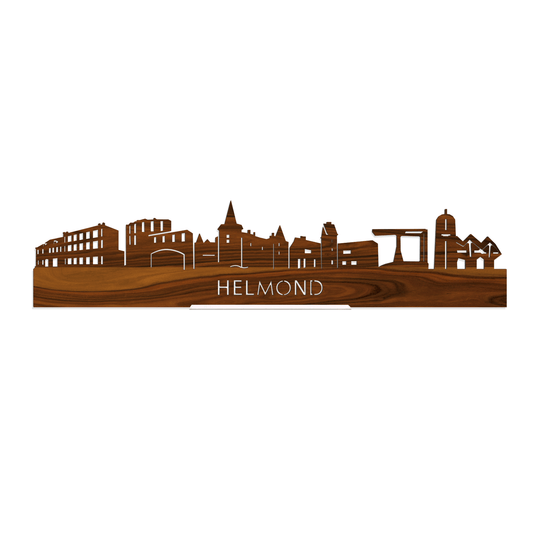 Houten skyline van Helmond