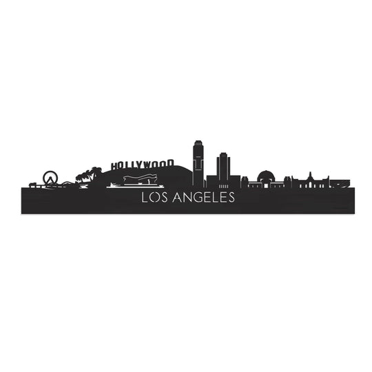 Houten skyline van Los Angeles