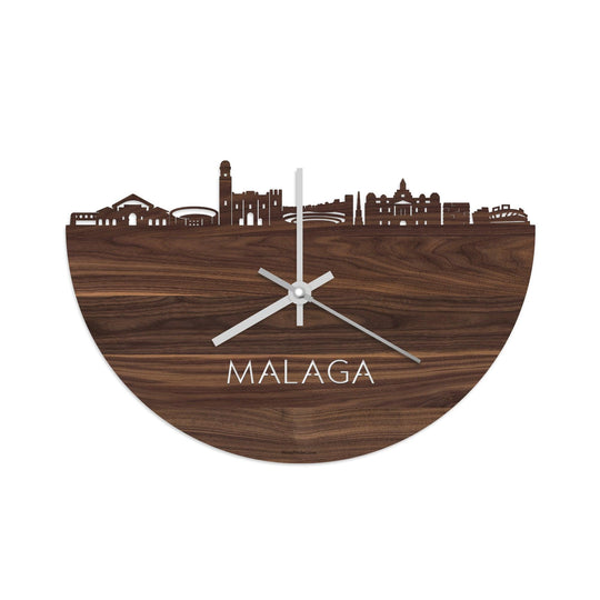 Houten skyline van Malaga