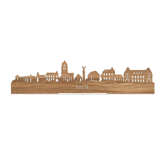Houten skyline van Mol