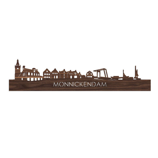 Houten skyline van Monnickendam