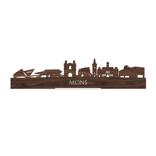 Houten skyline van Mons