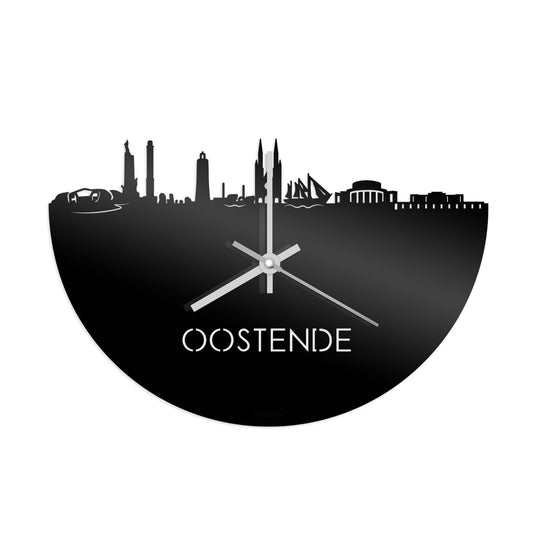Houten skyline van Oostende