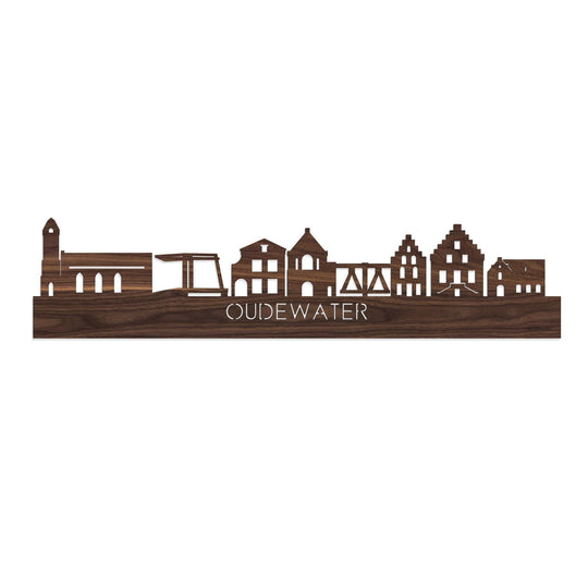 Houten skyline van Oudewater