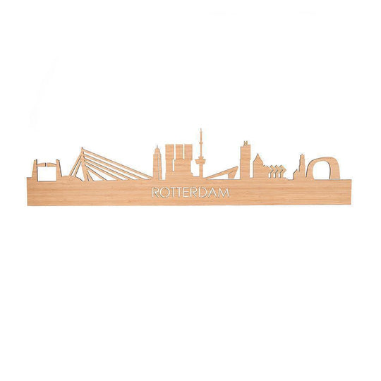 Houten skyline van Rotterdam