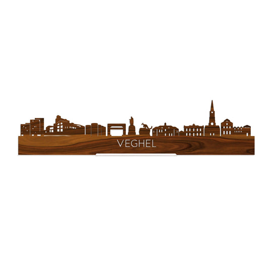 Houten skyline van Veghel