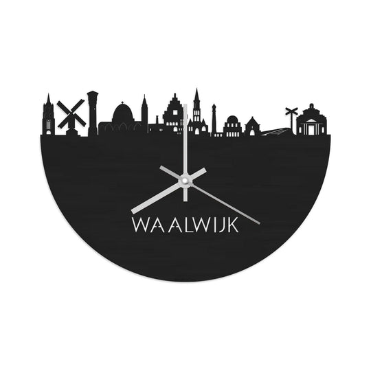 Houten skyline van Waalwijk