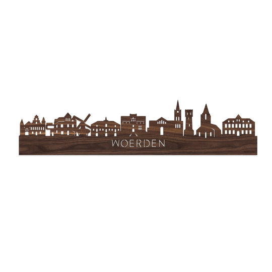 Houten skyline van Woerden