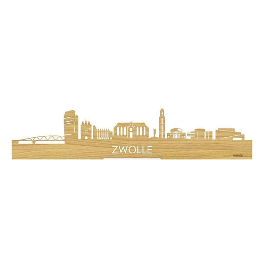 Houten skyline van Zwolle