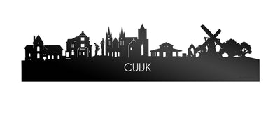Skyline Cuijk Zwart Glanzend