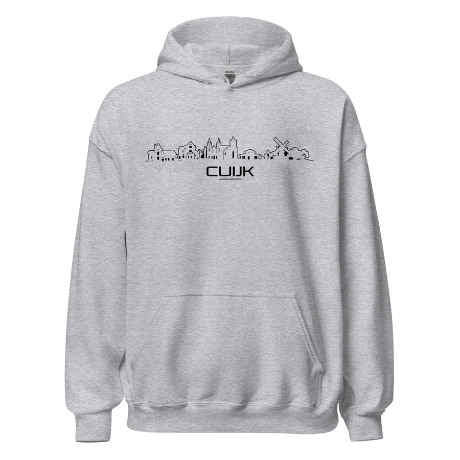Hoodie Cuijk cadeau voor elke citylover decoratie kleding relatiegeschenk van WoodWideCities