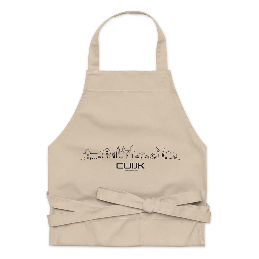 Keukenschort Cuijk cadeau voor elke citylover decoratie relatiegeschenk van WoodWideCities