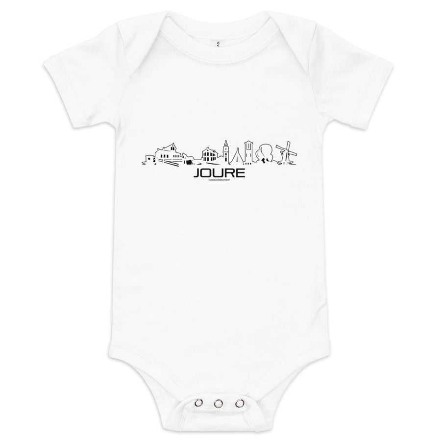 Baby Rompertje Joure houten cadeau decoratie relatiegeschenk van WoodWideCities