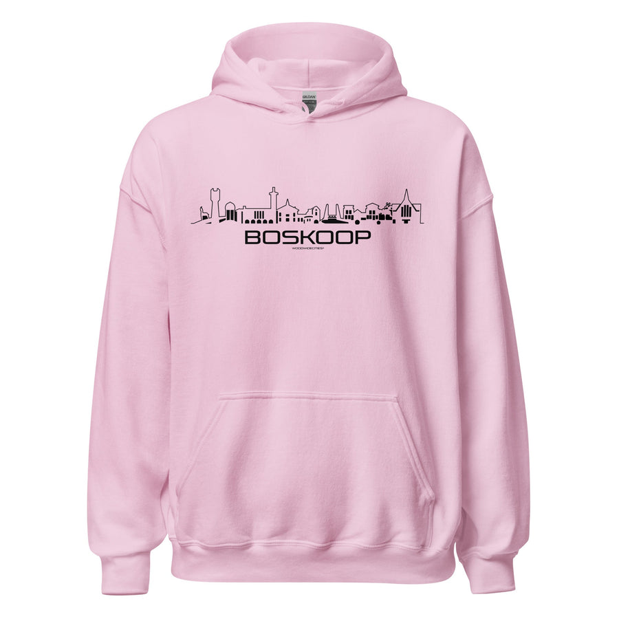 Hoodie Boskoop Light Pink S houten cadeau decoratie relatiegeschenk van WoodWideCities