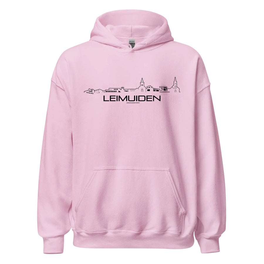 Hoodie Leimuiden cadeau voor elke citylover decoratie kleding relatiegeschenk van WoodWideCities
