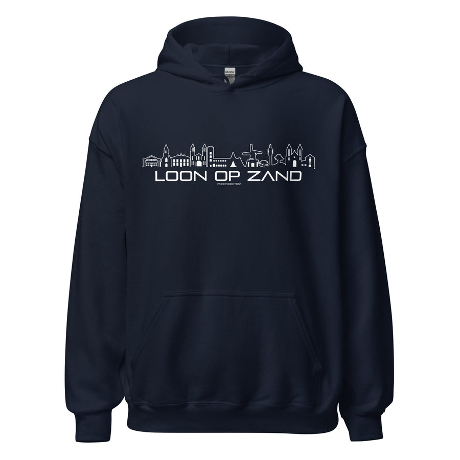 Hoodie Loon Op Zand Navy S houten cadeau decoratie relatiegeschenk van WoodWideCities