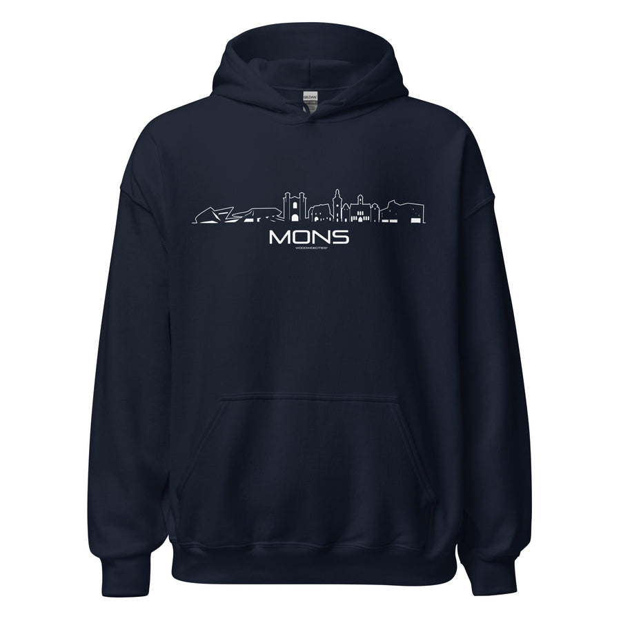 Hoodie Mons Navy S houten cadeau decoratie relatiegeschenk van WoodWideCities