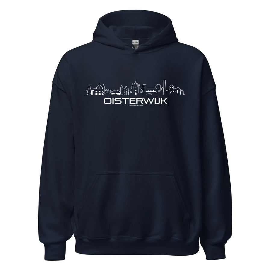 Hoodie Oisterwijk cadeau voor elke citylover decoratie kleding relatiegeschenk van WoodWideCities