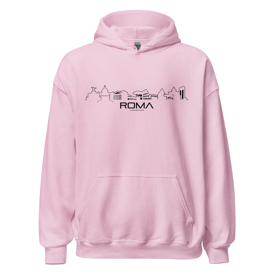 Hoodie Rome Light Pink S houten cadeau decoratie relatiegeschenk van WoodWideCities