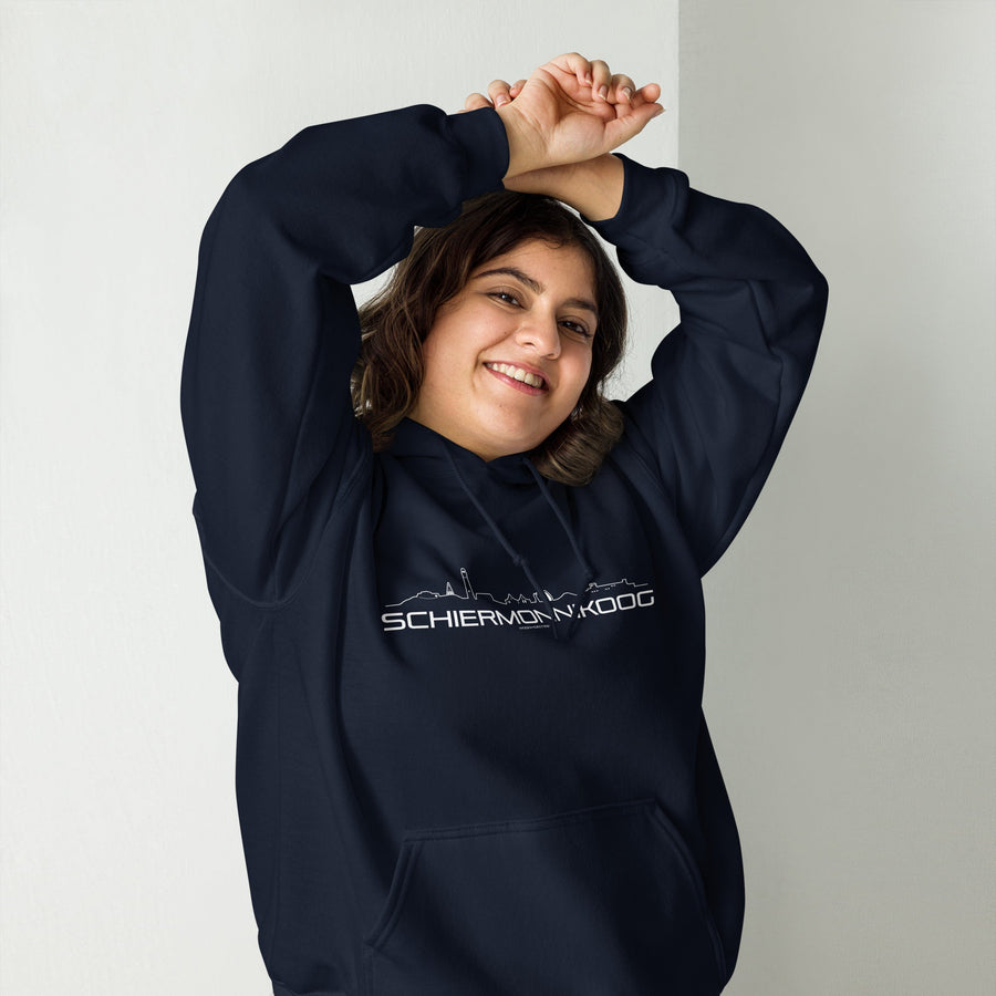 Hoodie Schiermonnikoog houten cadeau decoratie relatiegeschenk van WoodWideCities