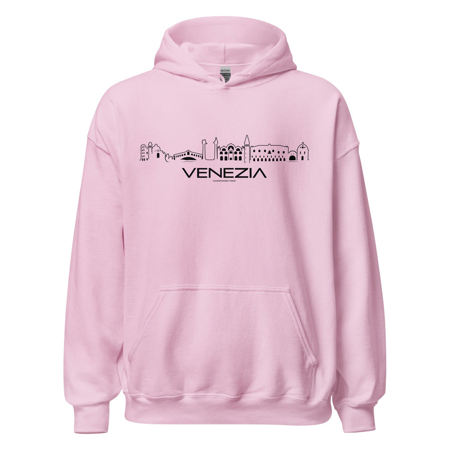 Hoodie Venezia Light Pink S houten cadeau decoratie relatiegeschenk van WoodWideCities