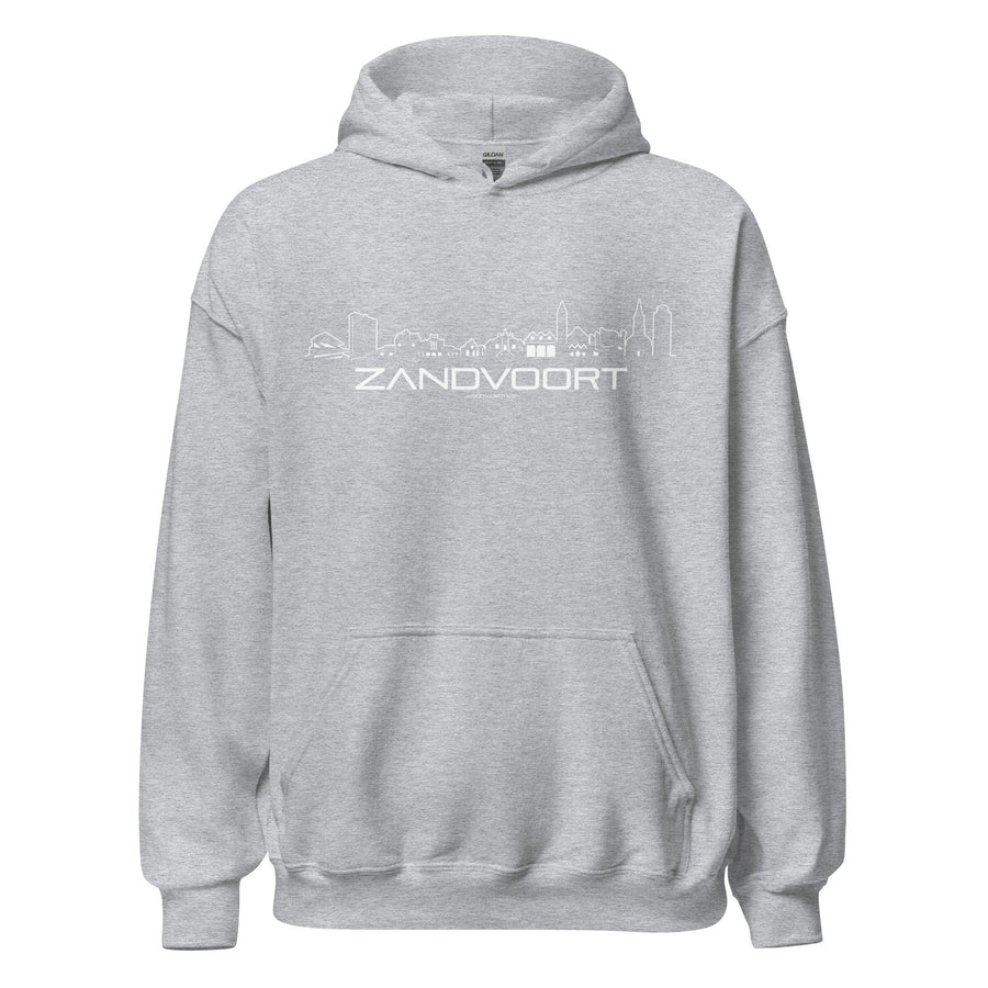 Hoodie Zandvoort Sport Grey S houten cadeau decoratie relatiegeschenk van WoodWideCities