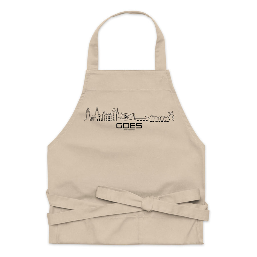 Keukenschort Eco Goes houten cadeau decoratie relatiegeschenk van WoodWideCities