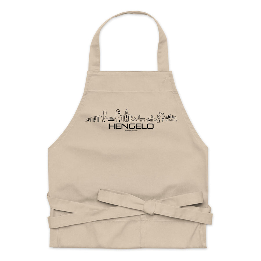 Keukenschort Eco Hengelo houten cadeau decoratie relatiegeschenk van WoodWideCities