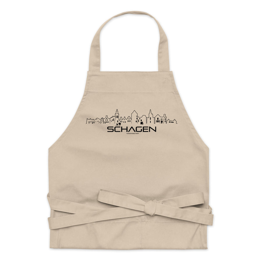 Keukenschort Eco Schagen houten cadeau decoratie relatiegeschenk van WoodWideCities