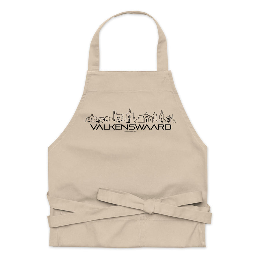 Keukenschort Eco Valkenswaard houten cadeau decoratie relatiegeschenk van WoodWideCities
