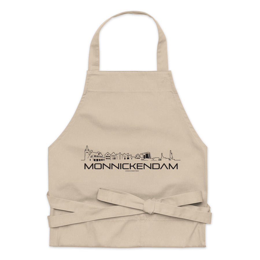 Keukenschort Monnickendam cadeau voor elke citylover decoratie relatiegeschenk van WoodWideCities