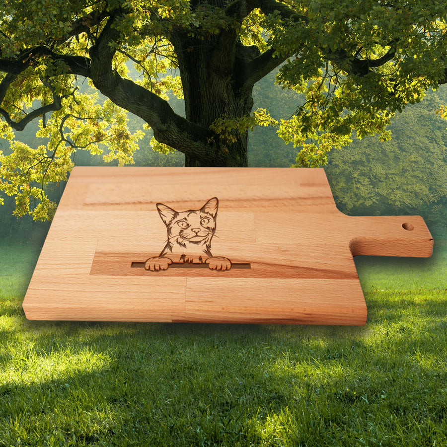 Serveerplank Katten Abessijn