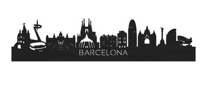 Skyline Barcelona Black