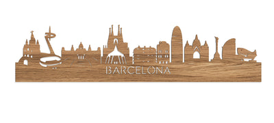 Skyline Barcelona Oak