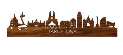 Skyline Barcelona Palissander