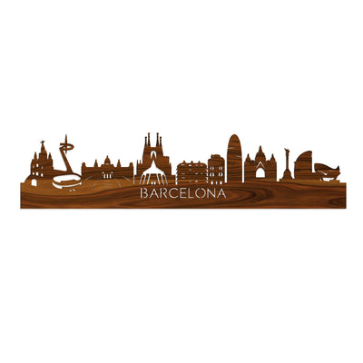 Skyline Barcelona Palissander