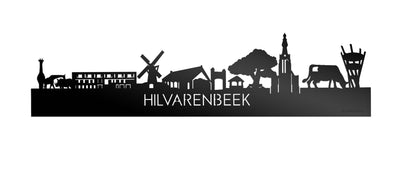 Skyline Hilvarenbeek Zwart Glanzend