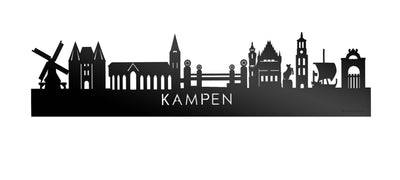 Skyline Kampen Zwart Glanzend