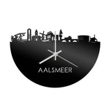 Skyline Klok Aalsmeer Zwart Glanzend