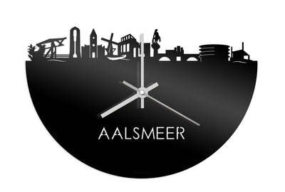 Skyline Klok Aalsmeer Zwart Glanzend