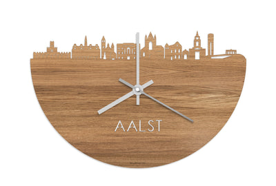 Skyline Clock Aalst Oak
