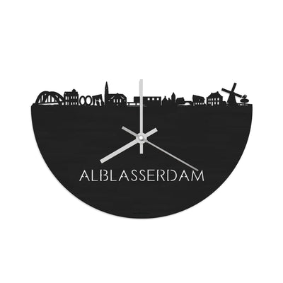 Skyline Clock Alblasserdam Black